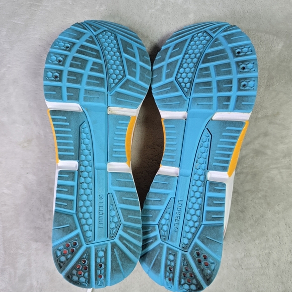 Puma LQDCELL Optic Sheer Multicolor Yellow White Blue Mens Size 10.5 Shoes - Picture 6 of 7